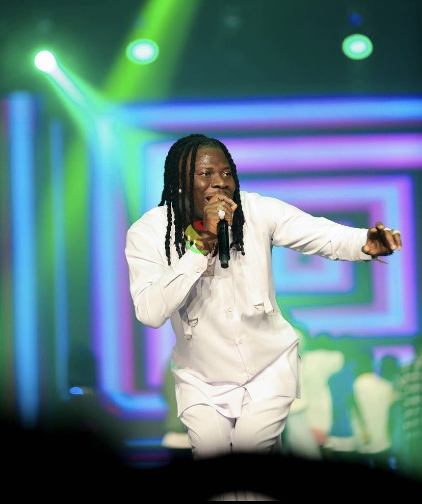 NicholaskofiCo4's tweet photo. Congratulations @stonebwoy for a great performance tonight @vgmaghana @BurnitonMSG we love you 1GAD you always show us new levels #accrainparis #Therapy #demjam #Album5 #BhimNationGlobal #MothersDay #BealeStreetMusicFestival #demjam https://t.co/5SzB9la8p2