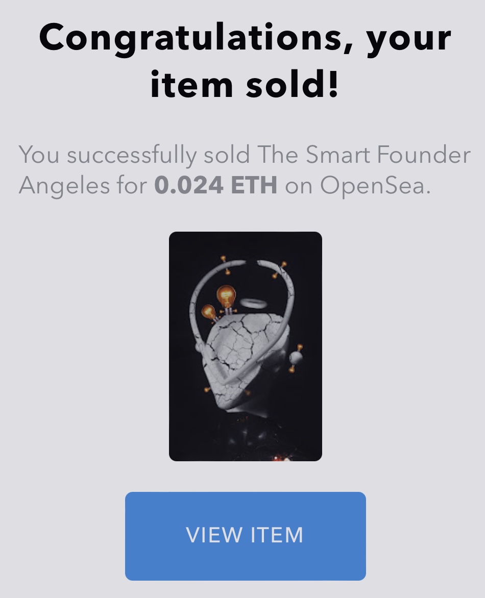 ethangeles's tweet photo. Excited to have sold the first two Founder Angeles!

Welcome to Angeles Project &amp; Family @cryptallic &amp; @gnedds

Reminder, the first 111 holders get utilities that only the Founders have so that's exciting!

Thanks for supporting the art &amp; the project. Can't wait for more to come! https://t.co/iuDoTqNWT5