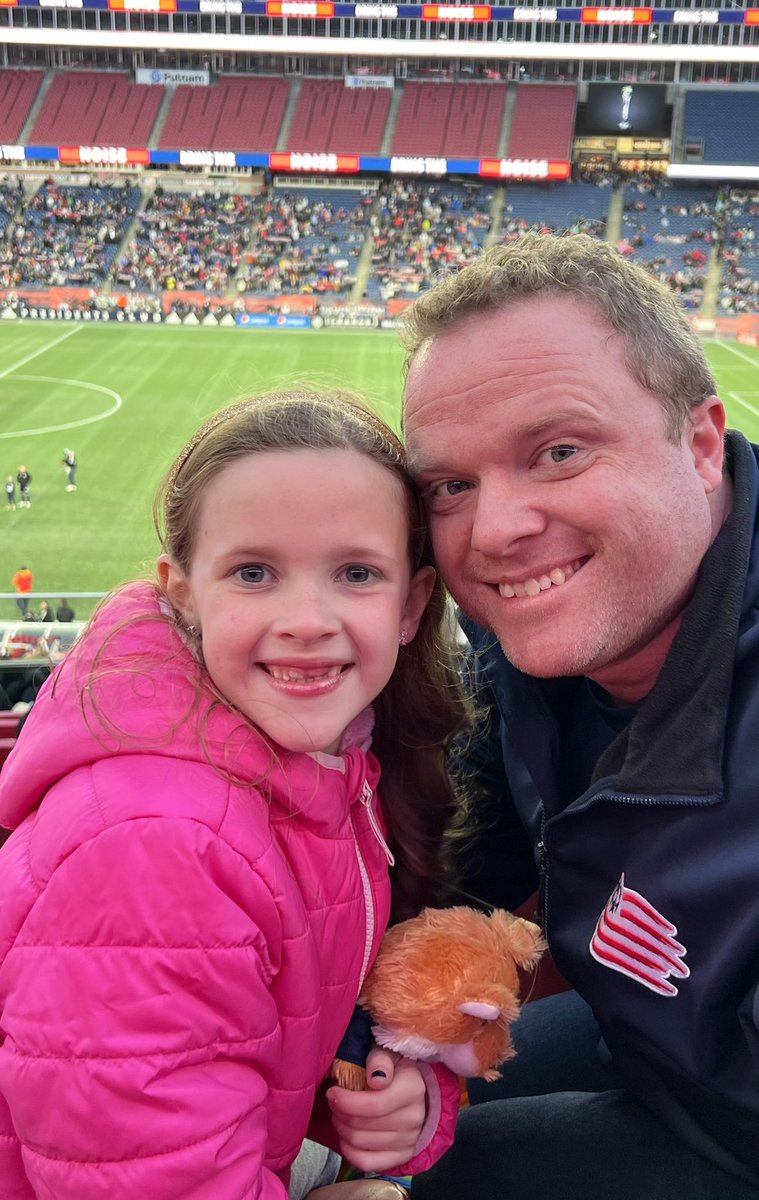 StephenArchbold's tweet photo. Daddy daughter night at the @NERevolution game! #nerevs https://t.co/J0ZASgzLh9