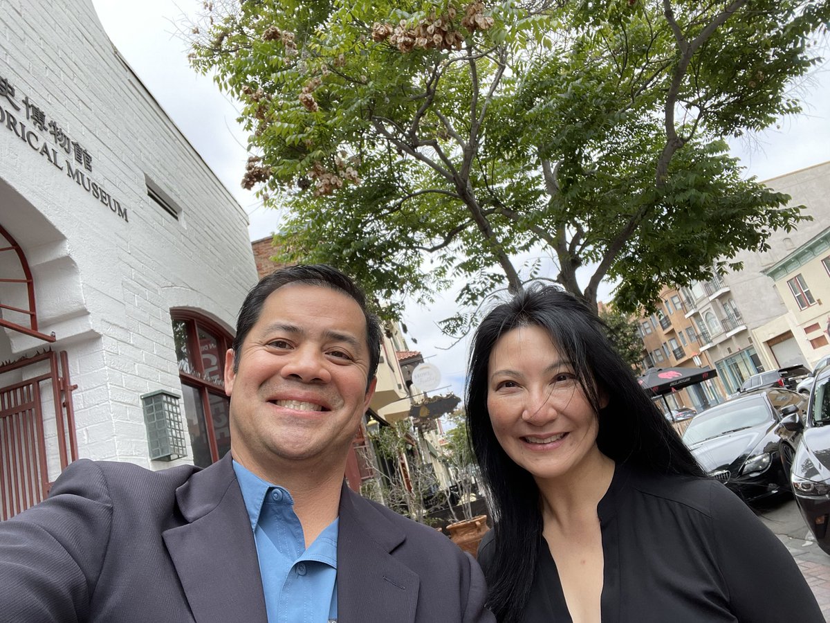 ChrisChanSD's tweet image. Celebrating #APIHeritage Month interviewing a pioneer in Asian Americans sports @tiffanychin_ice- the first API American to win a US National Figure Skating Championship and represent the US in the 1984 Sarajevo Olympics. Thank you to the SD Chinese Historical Museum for hosting!