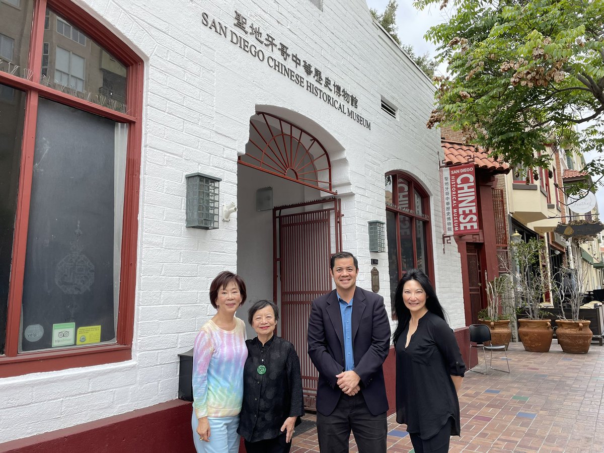 ChrisChanSD's tweet image. Celebrating #APIHeritage Month interviewing a pioneer in Asian Americans sports @tiffanychin_ice- the first API American to win a US National Figure Skating Championship and represent the US in the 1984 Sarajevo Olympics. Thank you to the SD Chinese Historical Museum for hosting!