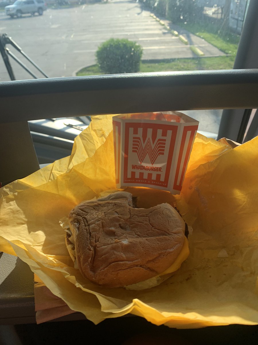 Greatest meal ever!!
Victory Whataburger!!
Falcons are bi-district champions!!!