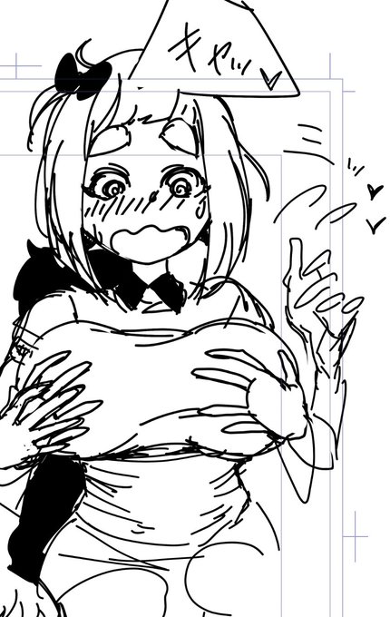 昨日は進捗報告しないとか誰か(アタクシ)が言ってたけど、おっぱい揉まれてるの可愛いから見てくれ 