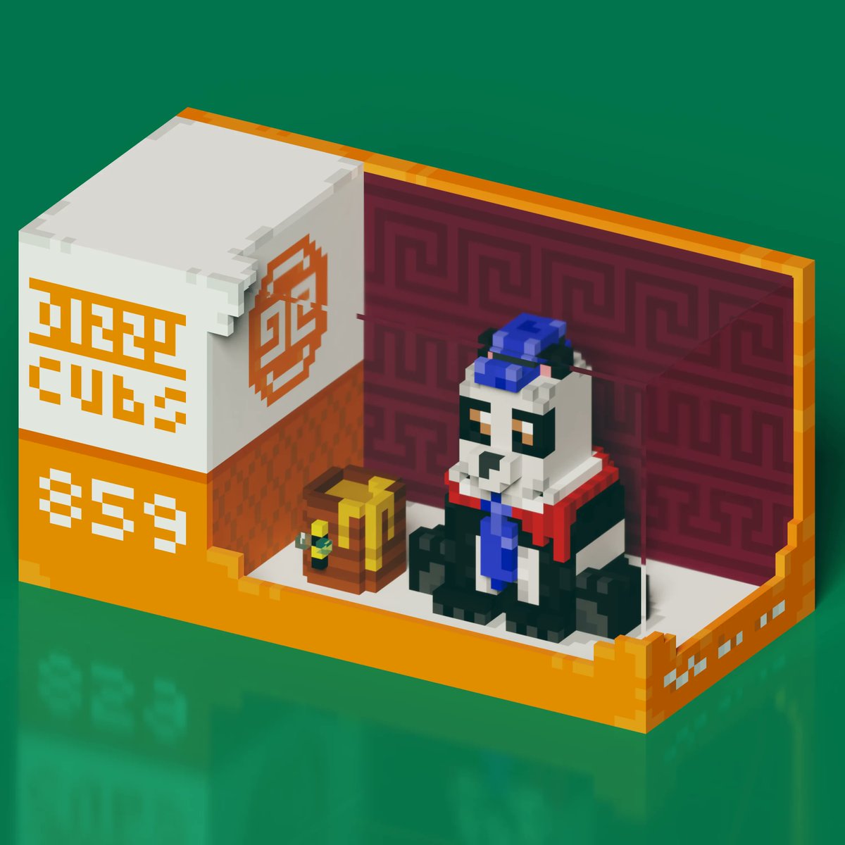 dizzycubs's tweet photo. This #DizzyCub is ready for some business!

#Solana #SOL #SolanaNFTDrop #MagicEden #solanaNFTproject #NFT #NFTartist https://t.co/b04kXtUCZF