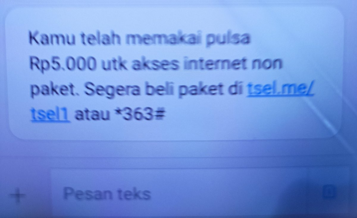 RadenDjaprax's tweet photo. @Telkomsel Bisa gak sih klo kuota habis jangan otomatis sedot pulsa.. https://t.co/IxVy7yBykq