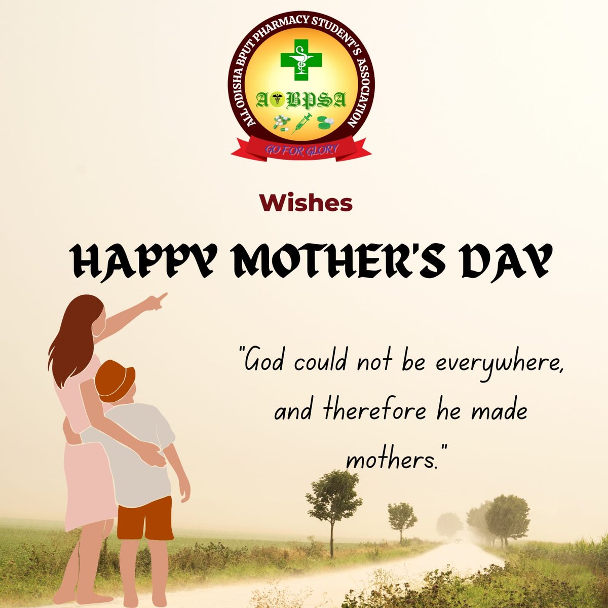 AOBPSA_Official's tweet photo. Mother is the one who is probably endowed with all the power. No creature in this Universe can be as powerful as a mother!! She can manage and control everything in any situation.  Clebrating Mother’s day for a day is not enough to thank every single mother in this world. https://t.co/WyHYV9cIQ9