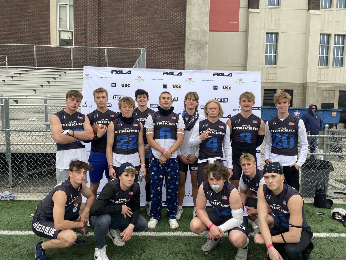 Utahstrikers7v7's tweet photo. We had a great time at the @TeamPALA7v7 @AveryStrongDIPG tournament today. Won some lost some and learned a lot. Thanks for the invite. #zapsquad #enddipg @nxtrndusa https://t.co/tFEbFZWl9i