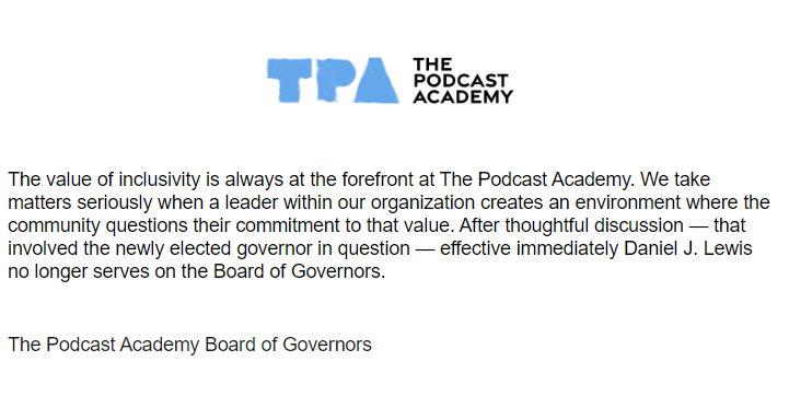 podcastacademy's tweet photo. https://t.co/6YSrUihjc2