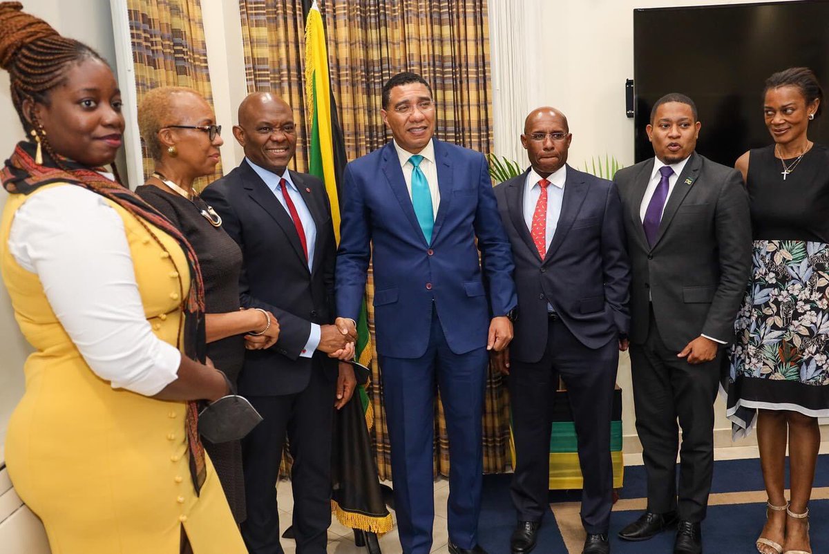 Andrew Holness tweet media