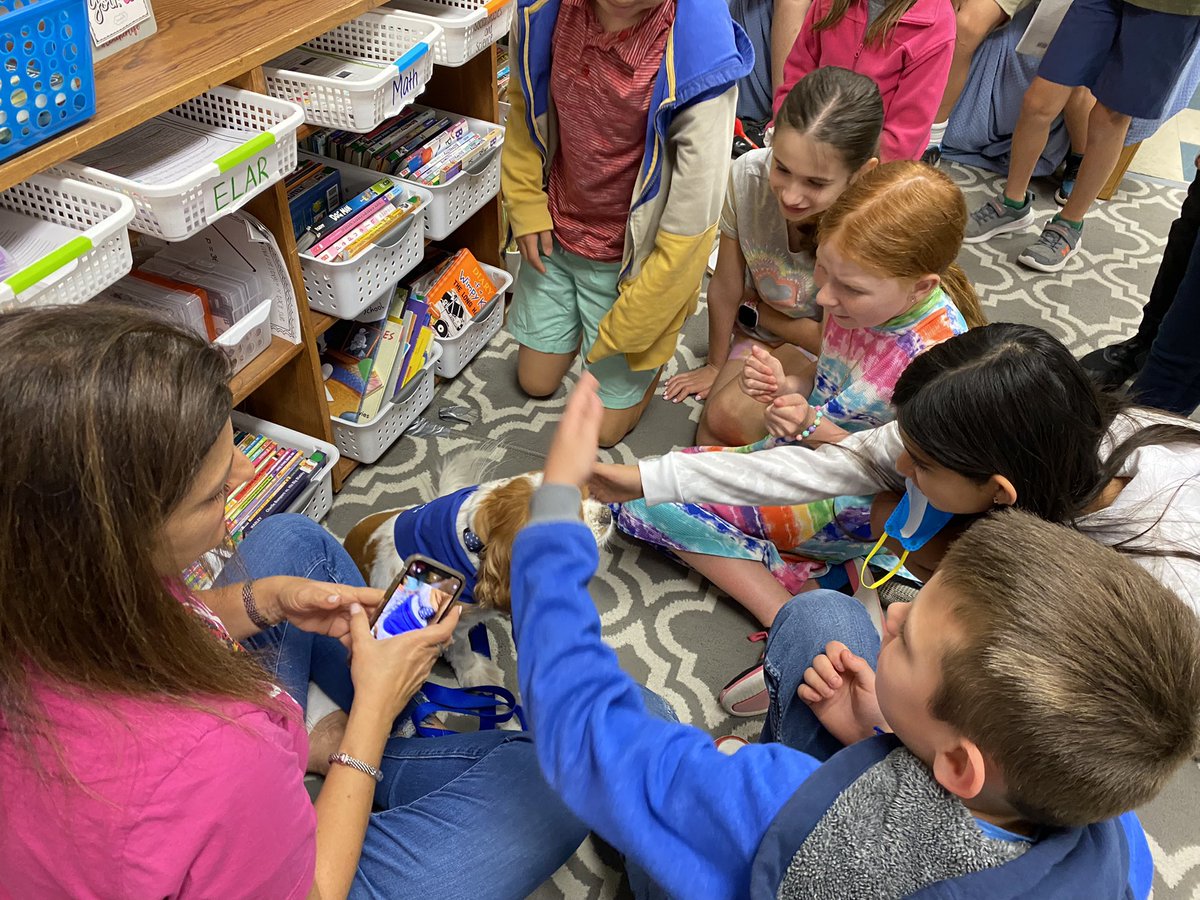 msbenanti's tweet photo. My kids and even MY saving grace this year!! @Koffreda1 I appreciate how much you care for my kids and how supportive you have been of them and me!! Thank you for stopping by to hang out with @GingerTheCav to help keep away the STAAR scaries @NISDLeonSprings #LSEgrows https://t.co/RIY6T2sAwY