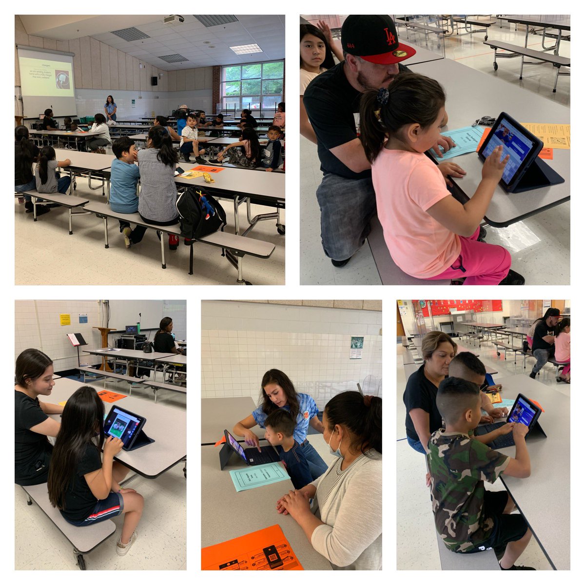 sldews's tweet photo. We had a great turnout for our technology & family engagement hour on Thursday. Thank you to @shireen_kelly, @SaraQuesenbery, @iobando, Jasmin Salous & Misty Edwards for supporting our students & families. @BaileysES_FCPS #iPadPilot #WeAreBaileys https://t.co/D2SsQWV1v8