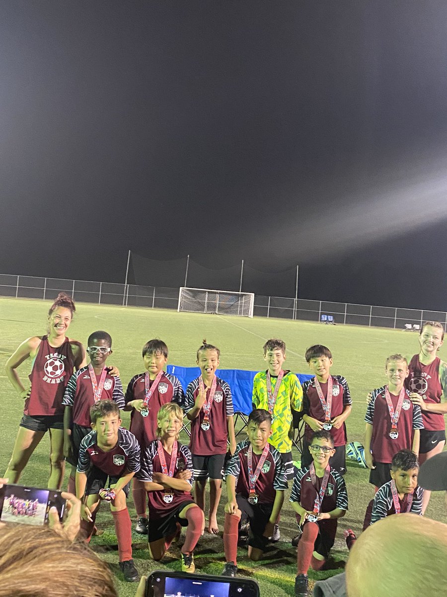 xBigChristian's tweet photo. They walk away with 2nd place. So much to be proud of but it’s hard to ignore the hurt of defeat. 

He may of lost the game, but what matters is that he won’t lose the lesson. https://t.co/MUwQTtVeWR