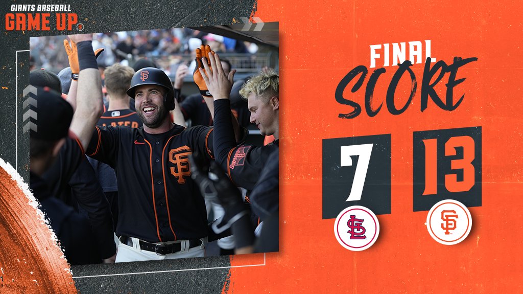 SFGiants's tweet photo. Made Posey proud #SFGameUp https://t.co/w5oeAi7pUl