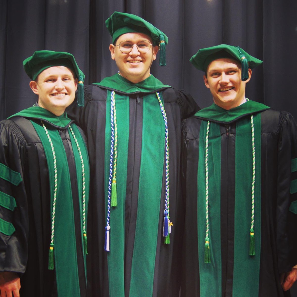 JacksonShriver's tweet photo. Graduation ✅ 

About a month left in SD and then off to Michigan to start resdiency! https://t.co/zmINOdKPaM