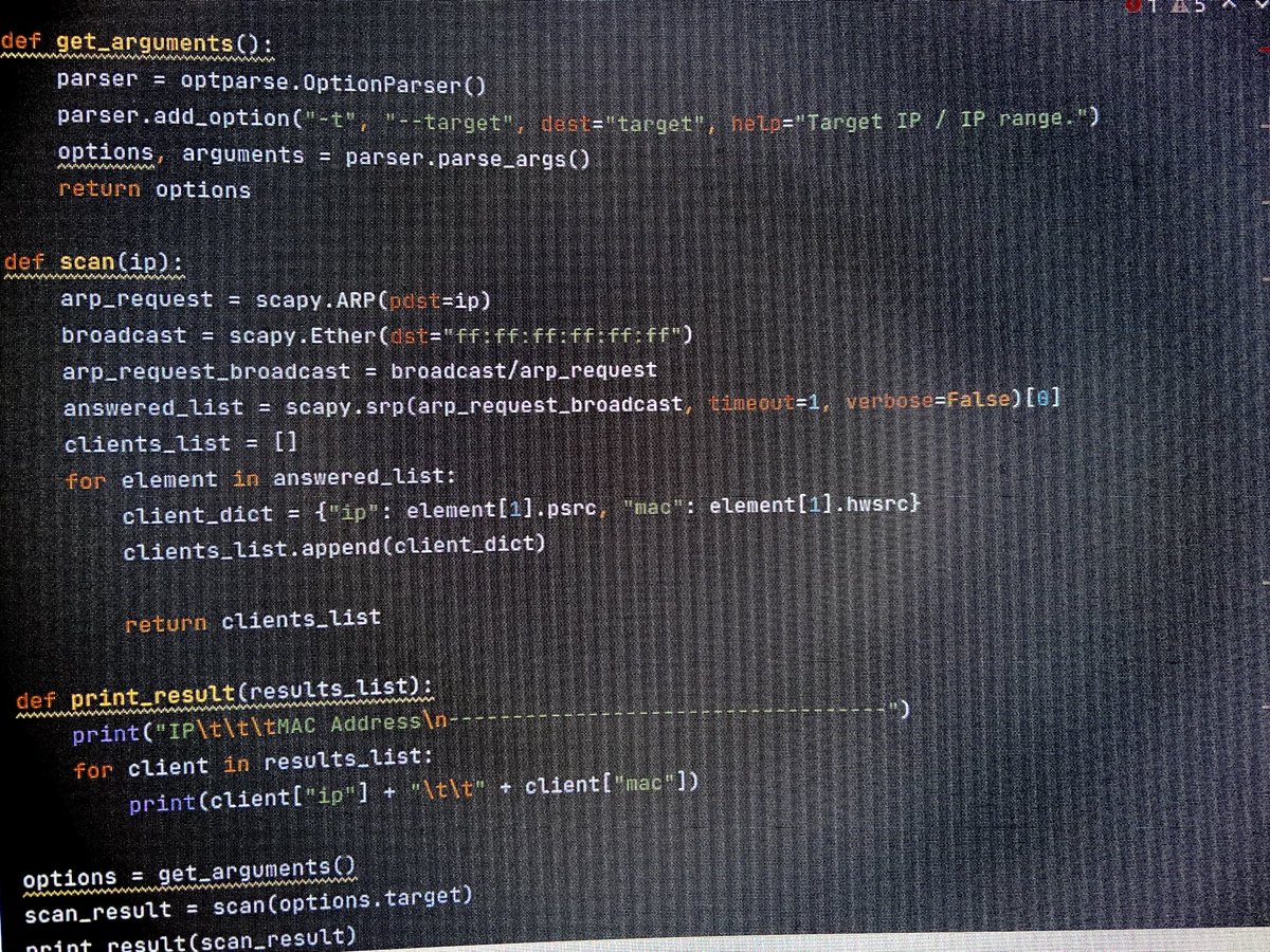 martinebran's tweet image. #learning #hacking #NetworkScanning #Coding #python #Pycharm #Kali #Linux #Infosec