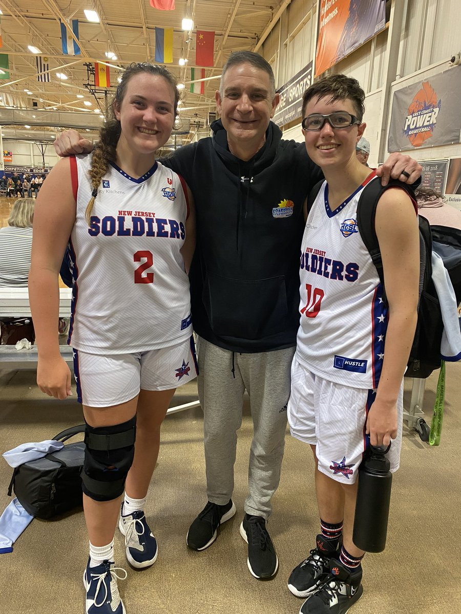 Coach headed to competitive edge to check out Ava &amp; El play for NJ Soldiers. <a href="/AvaVogdes2/">Ava</a> <a href="/steve_dipatri/">Steve DiPatri</a> <a href="/emcc1005/">Eliott McCabe</a> 🚾💙🏀 #lovethegame