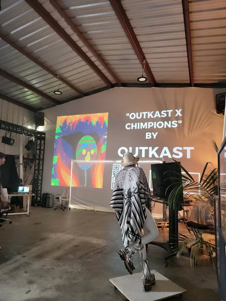 Sound check at the <a href="/ParagonNft/">Paragon</a> x <a href="/ZaysanRaptors/">Zaysan Raptors | -ZOOM</a> x <a href="/GalacticGeckoSG/">🟩Galactic Gecko Space Garage 🦎 🛸 🪐</a> event hosted by <a href="/Conscious_NFT/">Proof of Consciousness</a> 🎶

🖼: <a href="/OutkastNFTs/">outkast</a>