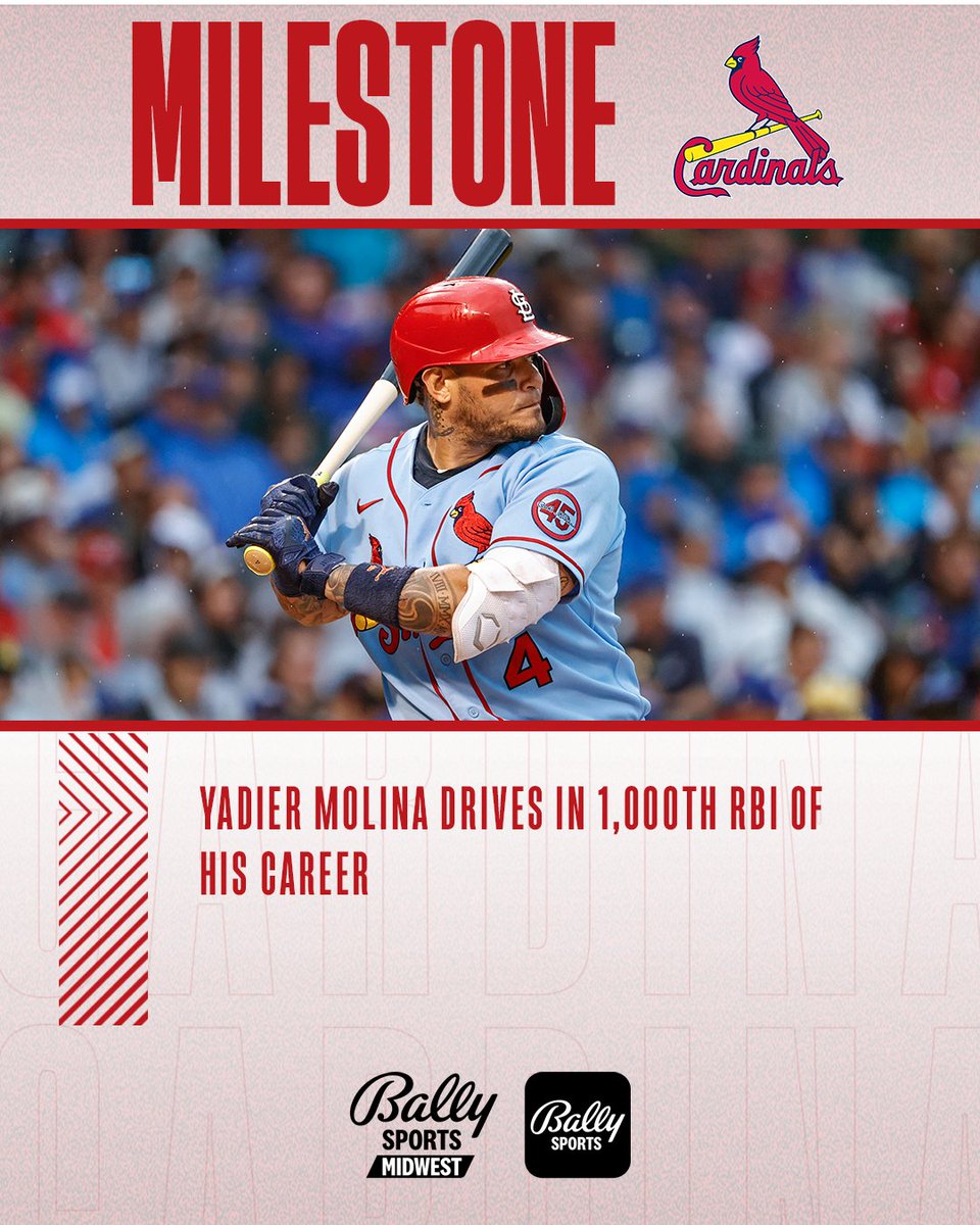 FanDuelSN_MW's tweet photo. A little bit of history made for the 🐐. #STLCards https://t.co/Dg81yrb0Ni