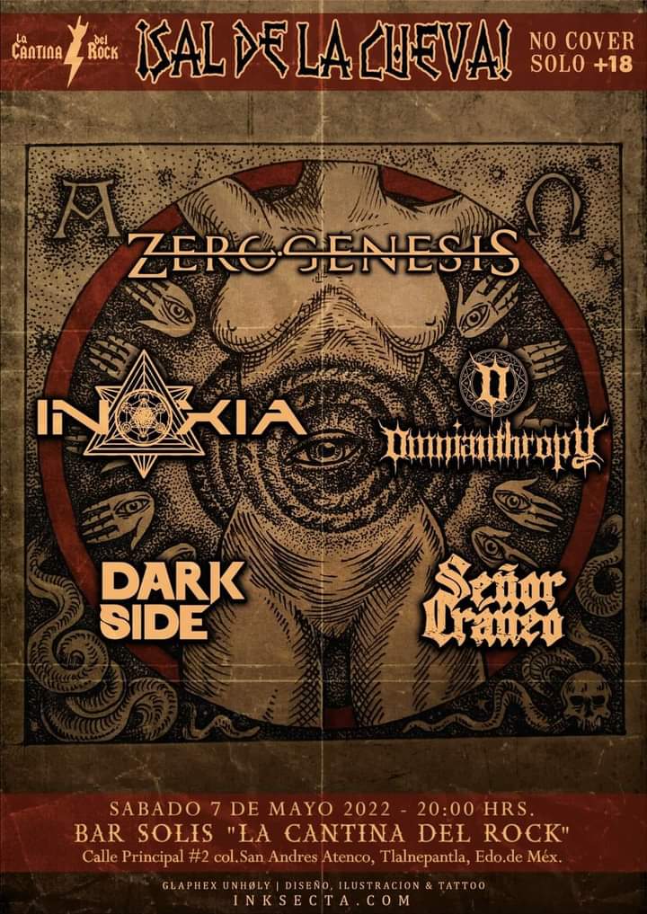 zerogenesisband's tweet photo. En camino a qué empiece la destrucción. No falten, No cover | +18 INE https://t.co/0entJly0Ll