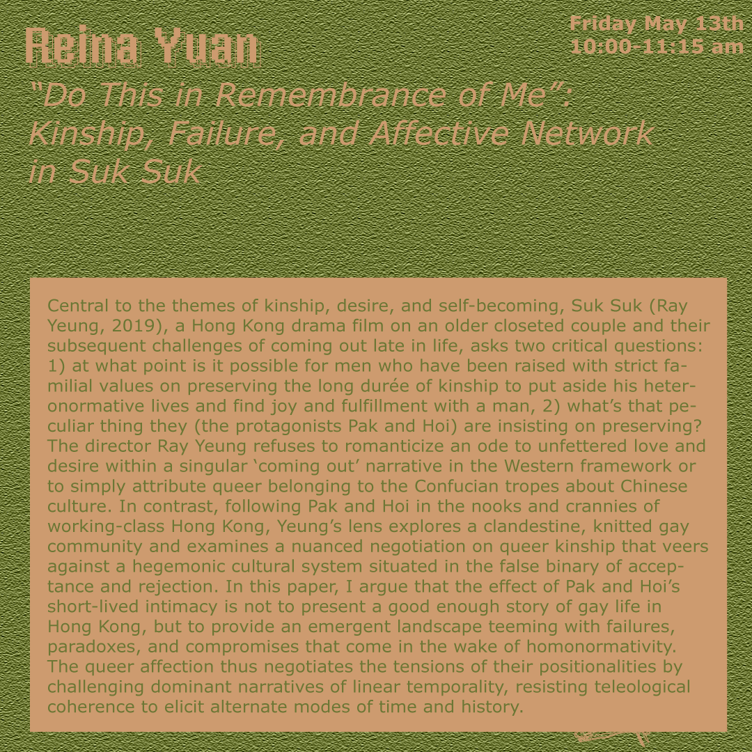 failureconf's tweet photo. Introducing the fourth panel of this year’s conference, “Failure on Screen” moderated by Dr. Krista Lynes. This panel deals with themes of film and marginalized identities and includes three panelists: Karen Ren, Lau Lefebvre, and Reina Yuan. Tickets are available now! 🌿 https://t.co/PpcXHaBJRF