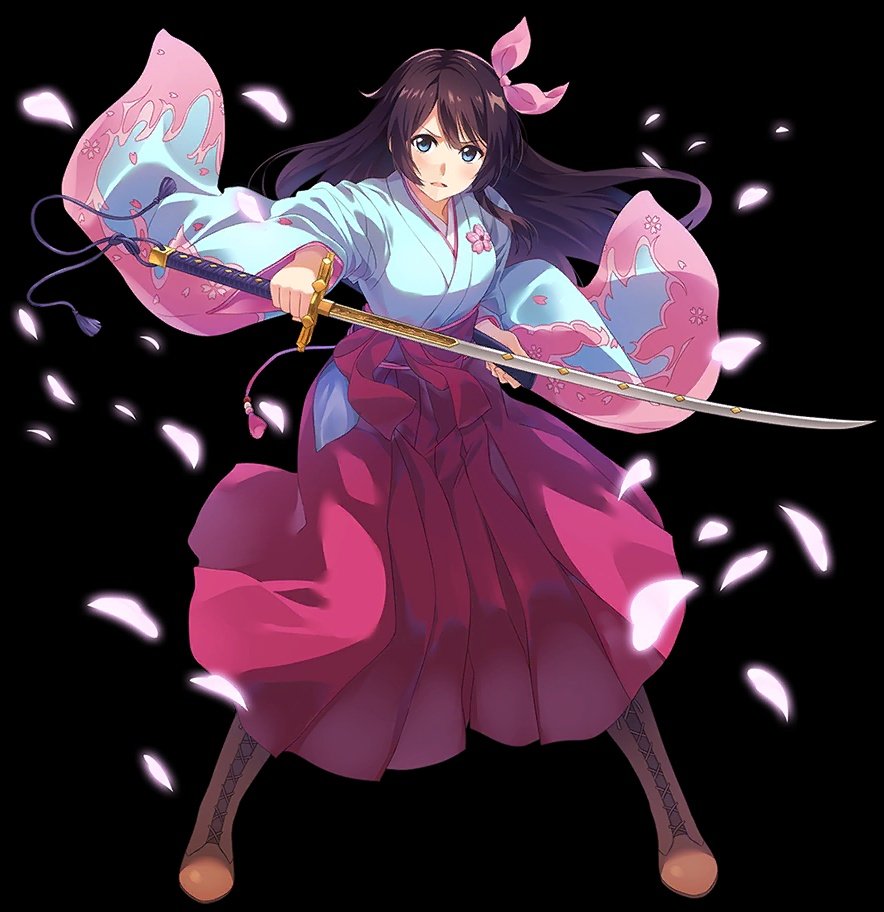 FavPretties's tweet photo. Sakura Amamiya from the Sakura Wars series is pretty :) https://t.co/SlJDHUPM6w