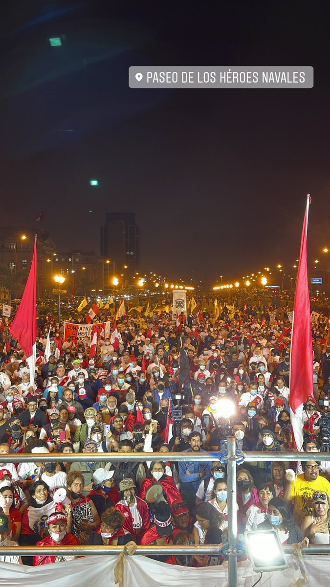 Nuestra tarea no solo es decirle NO a la Asamblea Constituyente, sino también construir el SÍ a la Libertad y el SÍ al Progreso 🙌🏻🇵🇪