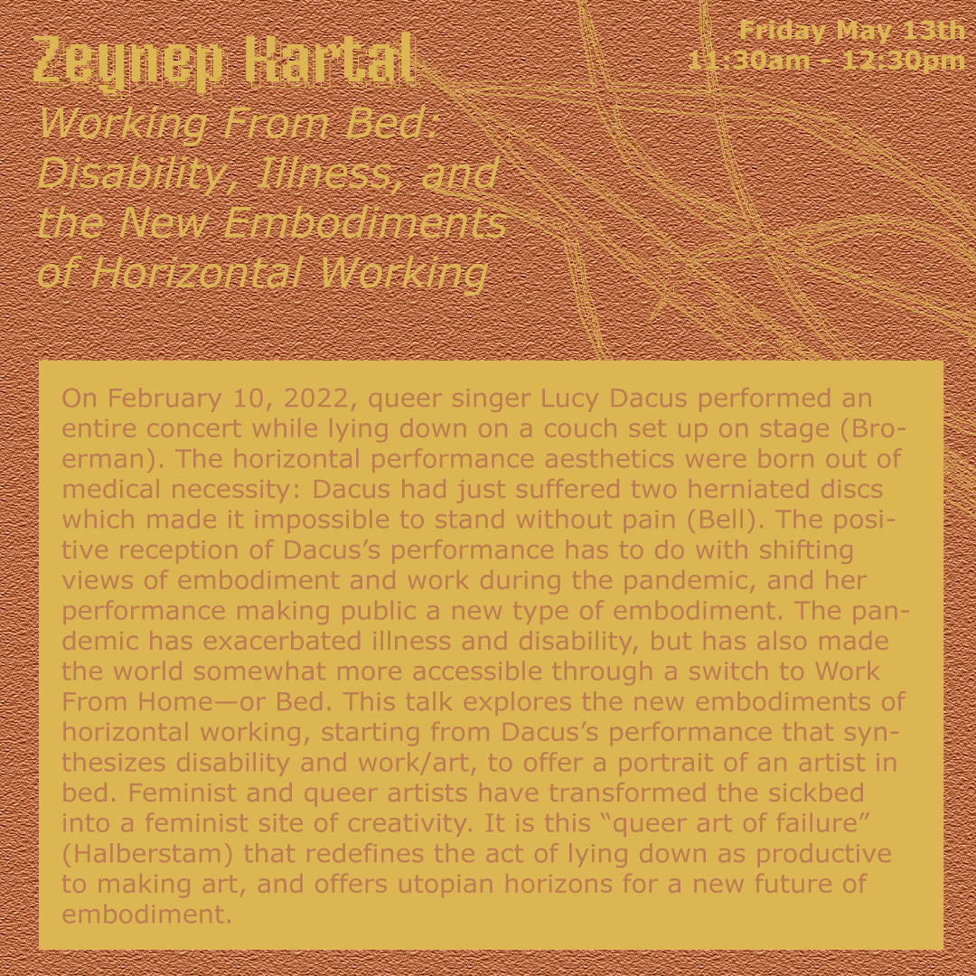 failureconf's tweet photo. Introducing the fifth panel of the conference, “Embodied Limits” moderated by Dr. Arseli Dokumaci This panel deals with themes of body – exhaustion, antitheoretical memes, and disability and includes two panelists: Zeynep Kartal and Piper Curtis. Tickets are available now!🌿 https://t.co/KIV5zeFJ0X