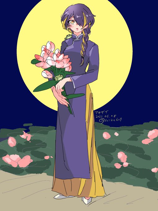  お題『民族衣装』※女体化 #enst女体化_60min 