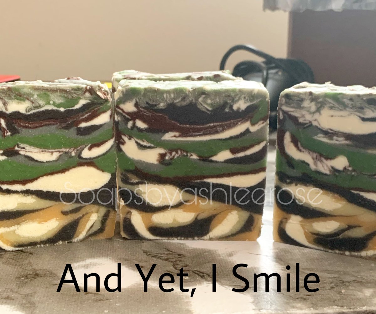 soapsbyashlee's tweet photo. Who’s ready for my #TWD inspired soaps to drop? A week from now my “And Yet I Smile” & #Mercess soaps will be posted!! https://t.co/5DnpvOJeBo https://t.co/AfPjoDyzXs