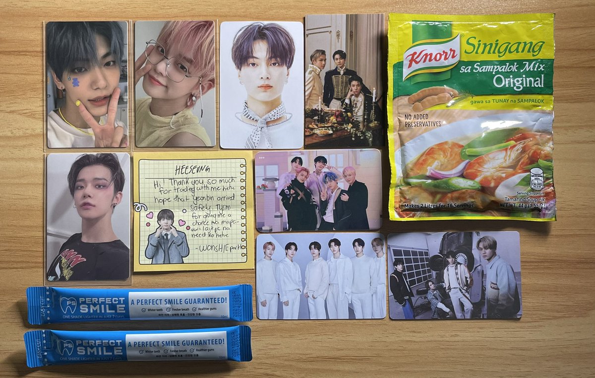 vminaddtocart's tweet photo. yeonbin mail ! ~ 📬 ▸ @WONSHIEpart1 ; #ralphproofsss 

📓: yeonbin r haver ulit (+ yj harley)‼️🫣 thank you so much 4 the fast nd smooth trade! esp the freebies!!🤩 glad i was able to help u complete ur enniv ot7 agenda~😁 'till our next! 🤍 https://t.co/SIkXkpJCwv
