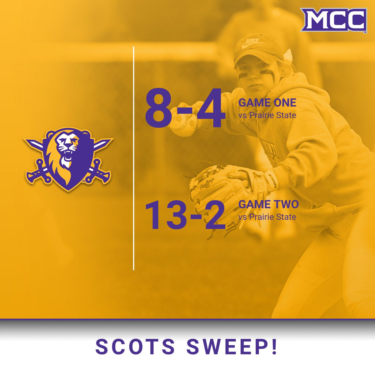 MCCScots's tweet photo. A softball sweep on a sunny Saturday of Mother's Day weekend! What could be better?
#GoScots #ScotsSoftball https://t.co/FiKqN0QoIn