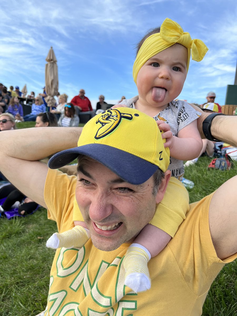 Banana Ball is more than living up to our expectations! 🍌 ⚾️ <a href="/TheSavBananas/">Savannah Bananas</a>