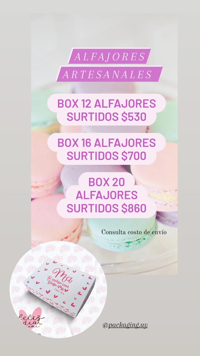 manonberrueta's tweet photo. Comparto  las delicias( Dolce)  compra a emprebdedoras  tel 092349012 . Pedi para el dia de la madre !! https://t.co/JvbTctXJAp
