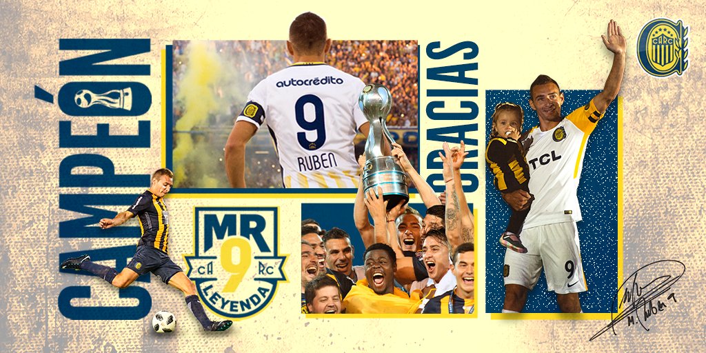 RosarioCentral's tweet photo. 🇺🇦🏆 ¡Gracias Campeón!

#GraciasMarco 🤩👏🏽 https://t.co/DElVRroPDg