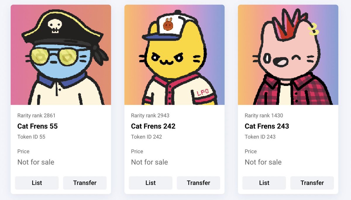 ozgbsc's tweet photo. Hellooo My Frenssss💗

I'm going to gift 3 people 3 cats today
🐱🐱🐱🎁

I wonder where are the lucky cats👀

Rules: 

✅RT + Tag two frens
🐈Follow @ozgbsc &amp; @CatFrensBSC

Winners in 24hr. #NFTGiveaway #BNB 

Good luck! ☘️💕 https://t.co/wlD5AXBDw1