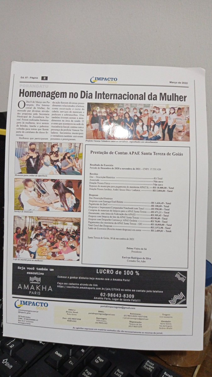 HoracioApelido's tweet photo. Eu Fundadora é diretora da APAE Santa Tereza de Goiás  o prefeito Edson Palmeiras é primeira Dama . Inpakto Jornal dê Goiânia Góias. https://t.co/QC5tGyrGJk