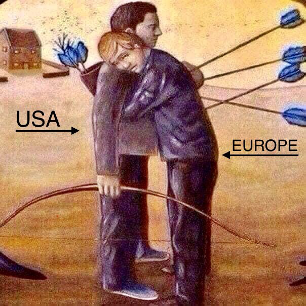 ToecDa's tweet photo. Where in #Europe is there anyone respectable in power? Nowhere. The few serious people are all out of power.
The #US gives European politicians a lot of money. They are for sale. They buy them.
For decades now.
#UkraineIsNotEU
#EU #UkraineRussiaWar #Donbass #Kyiv #Mariupol https://t.co/Bh6dB6Jai4