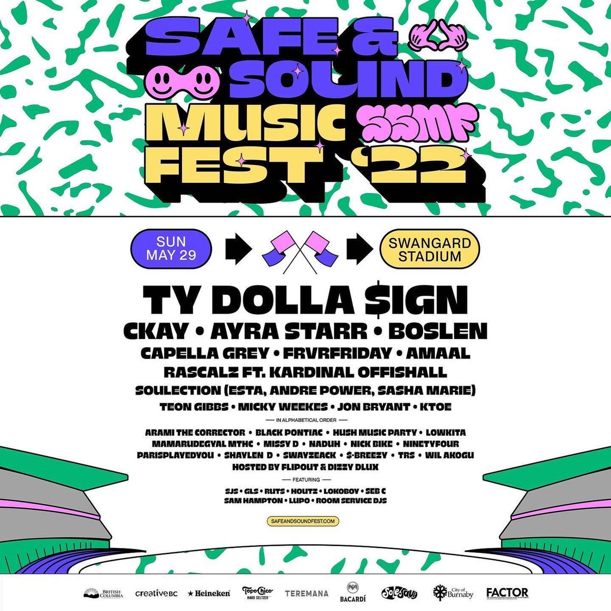 dizzydlux's tweet photo. See y’all at #Safeandsoundfest https://t.co/FtPFWwgsW0