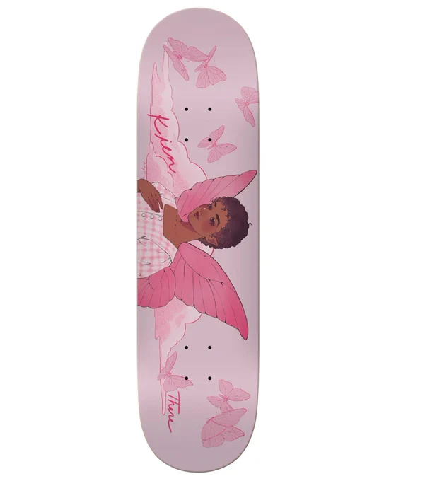 It's officially out! I had the wonderful opportunity to collaborate between 'THERE skateboard x Kien' for THERE's spring 2022 collection! 🦋✨ 