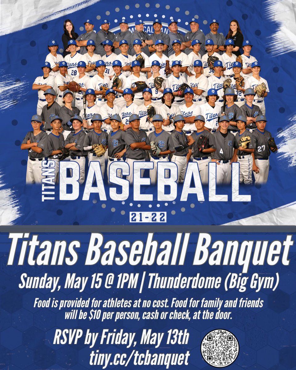 It’s that time! Players and families, please RSVP for our upcoming banquet! If you have any questions, please contact Coach Post.