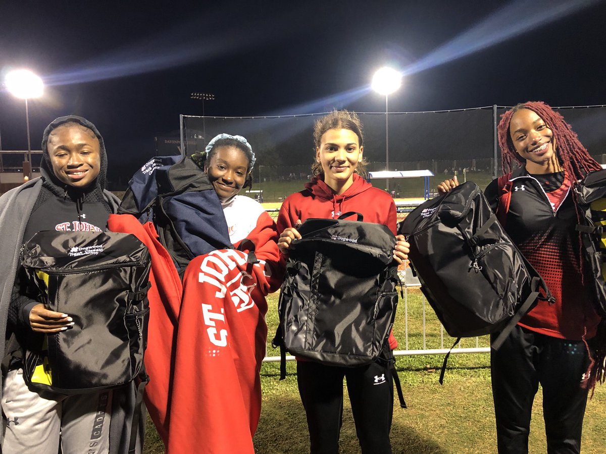 MudpuppyPugh's tweet photo. St. John’s College HS 4x400 Champs! ⁦@DogwoodTrack⁩ ⁦@milestatdotcom⁩ https://t.co/FLlNH5BDT6