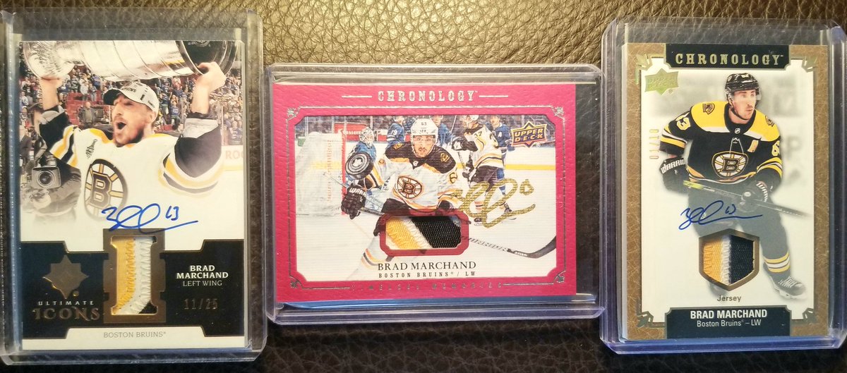terryc2016's tweet photo. Thanks @danvincent78 for this sleuth of Bruins. Securely packaged as always. And extra thanks for the extras. 🙏 Check out his next stack sale, when even just browsing is fun. The auto'ed Chronology Marchy card /10 leads to perfection😉. @UpperDeckHockey #stackmaster #collect4fun https://t.co/pwikUk54MT