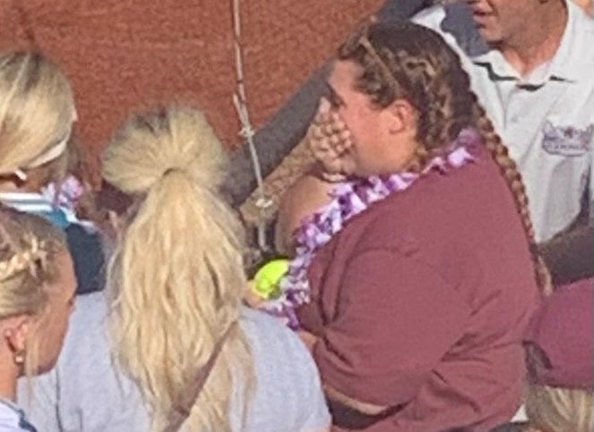 teacher_gray's tweet photo. @MIASKY3332 Thank you for being such an amazing ambassador for the sport of softball! I’m so proud of you and LP!! @pgray07 #notallheroeswearcapes https://t.co/8hqsftkt9V