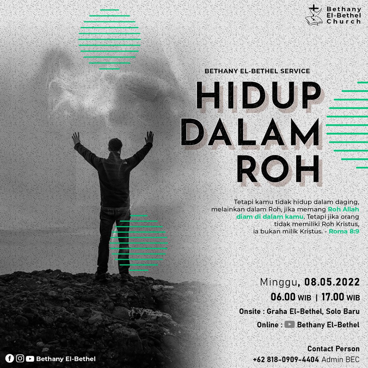 rahel_tyas's tweet photo. Hidup dalam Roh itu bukan jalan sengsara. Tapi jalan kehidupan. 
Taat thdp tuntunan Tuhan https://t.co/FMzBwka9JX