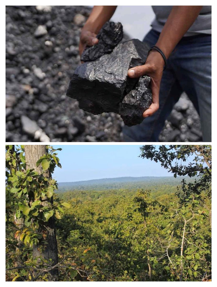 RajeshDama_'s tweet photo. Since, Coal is a non-renewable source of energy. It takes hundreds of years to get replenished. In India, we have limited Coal stock and we are not using it prudently.Later, we will have to face an energy crisis. Govt. needs to find an alternative.
#SaveHasdeo
#StandWithAdivasis https://t.co/2ADREAkbK1