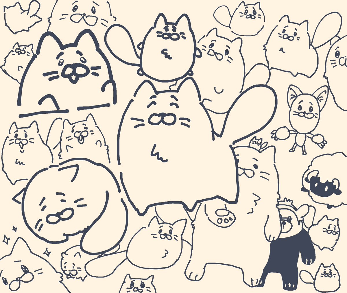 ムゥムゥちゃんがかわいく描けない賢者😔 