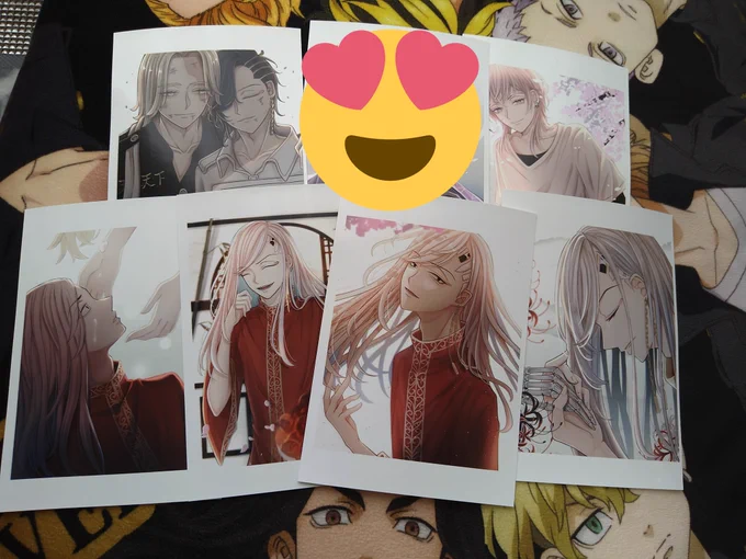 @mooon0_0624 ネップリさせてもらったよー❤
どのイラストも本当綺麗すぎ!!
シークレット見て逝った😇😇❤
大切にする!ありがとう❤ 