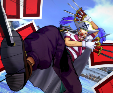 clownofthe_'s tweet photo. today's clown of the day is Buggy from One Piece! https://t.co/d6rx2fJNMd