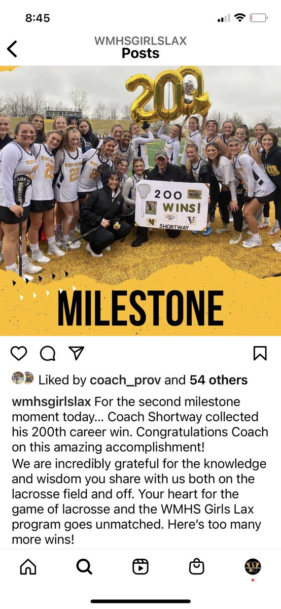 wmhometownpride's tweet photo. Congratulations Coach Shortway on 200 career coaching wins! Glad you here to celebrate it as a Highlander! 
💛🖤🥍🖤💛 https://t.co/VkqPNlpdfs