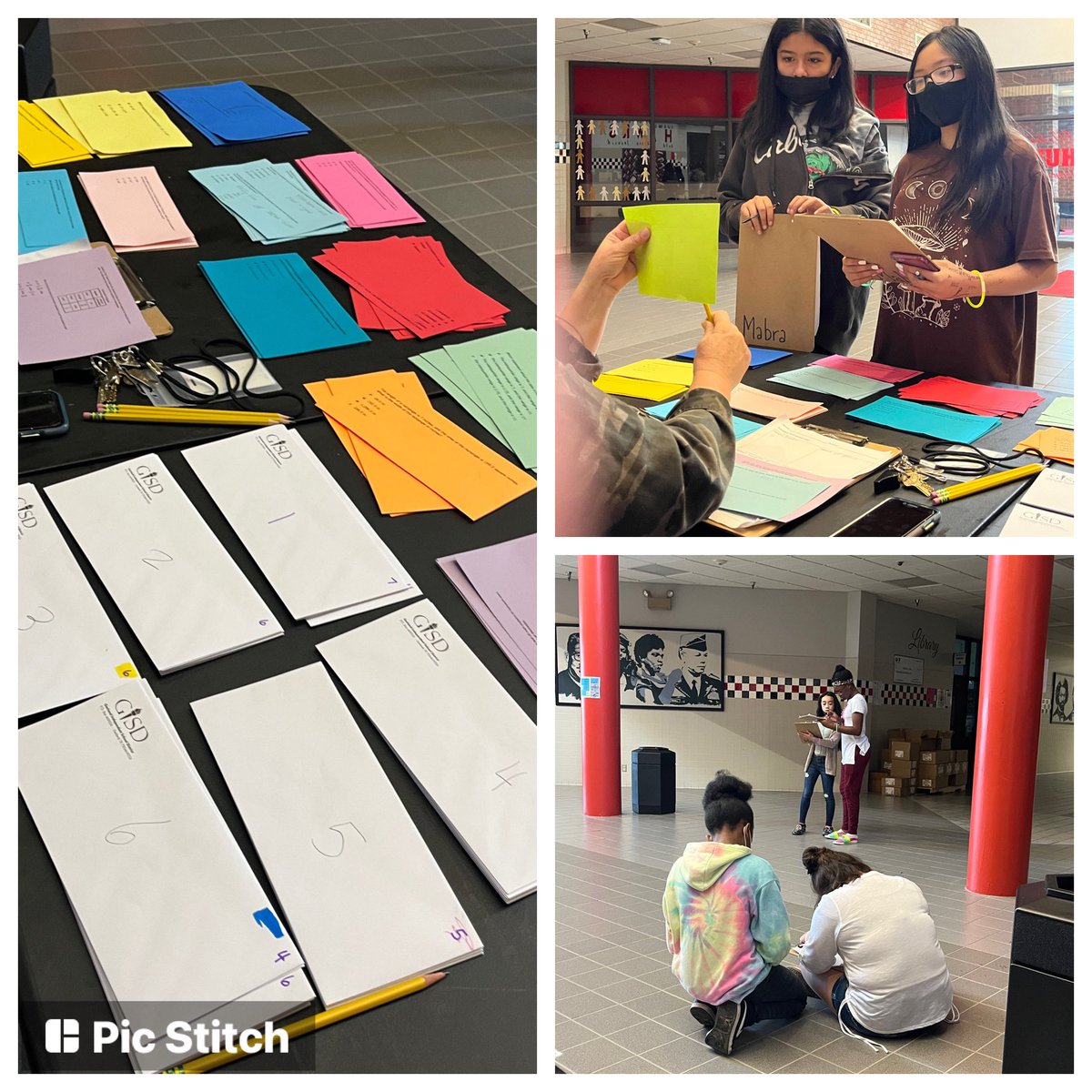 MabralovesMath's tweet photo. Last Saturday school is in the books.  We ended with a STAAR Scavenger Hunt.  Students had a blast!  Thanks @ambermhope for supporting us and letting us run with our idea!  @nofreetime73 https://t.co/KBeK3OE7Vg